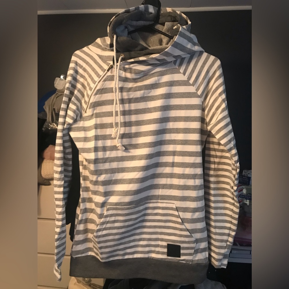 Ampersand double hoodie